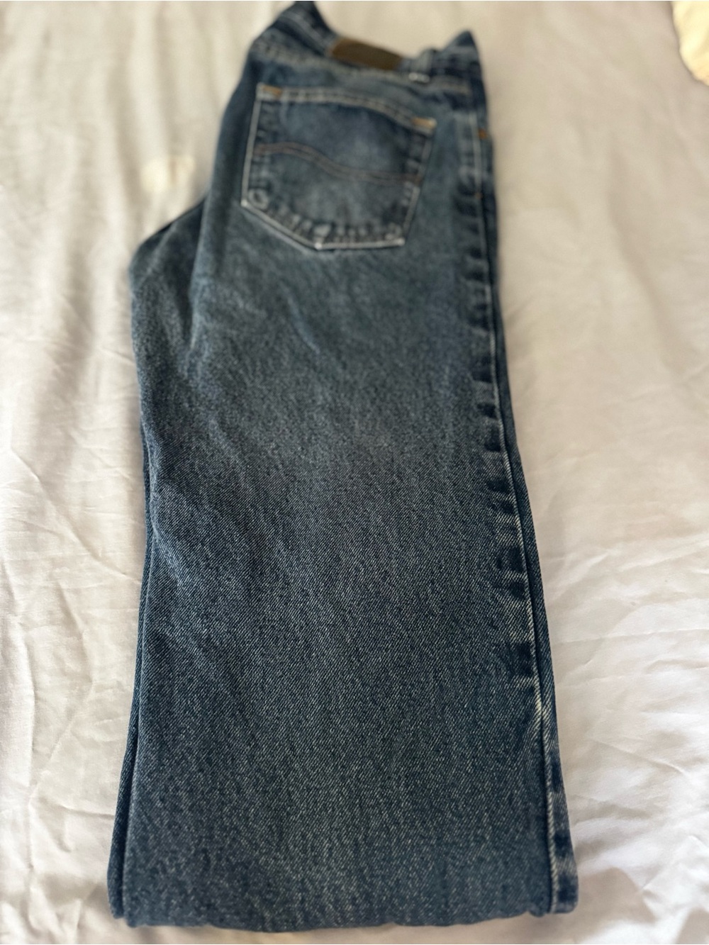 Classic Men's Blue Denim Jeans